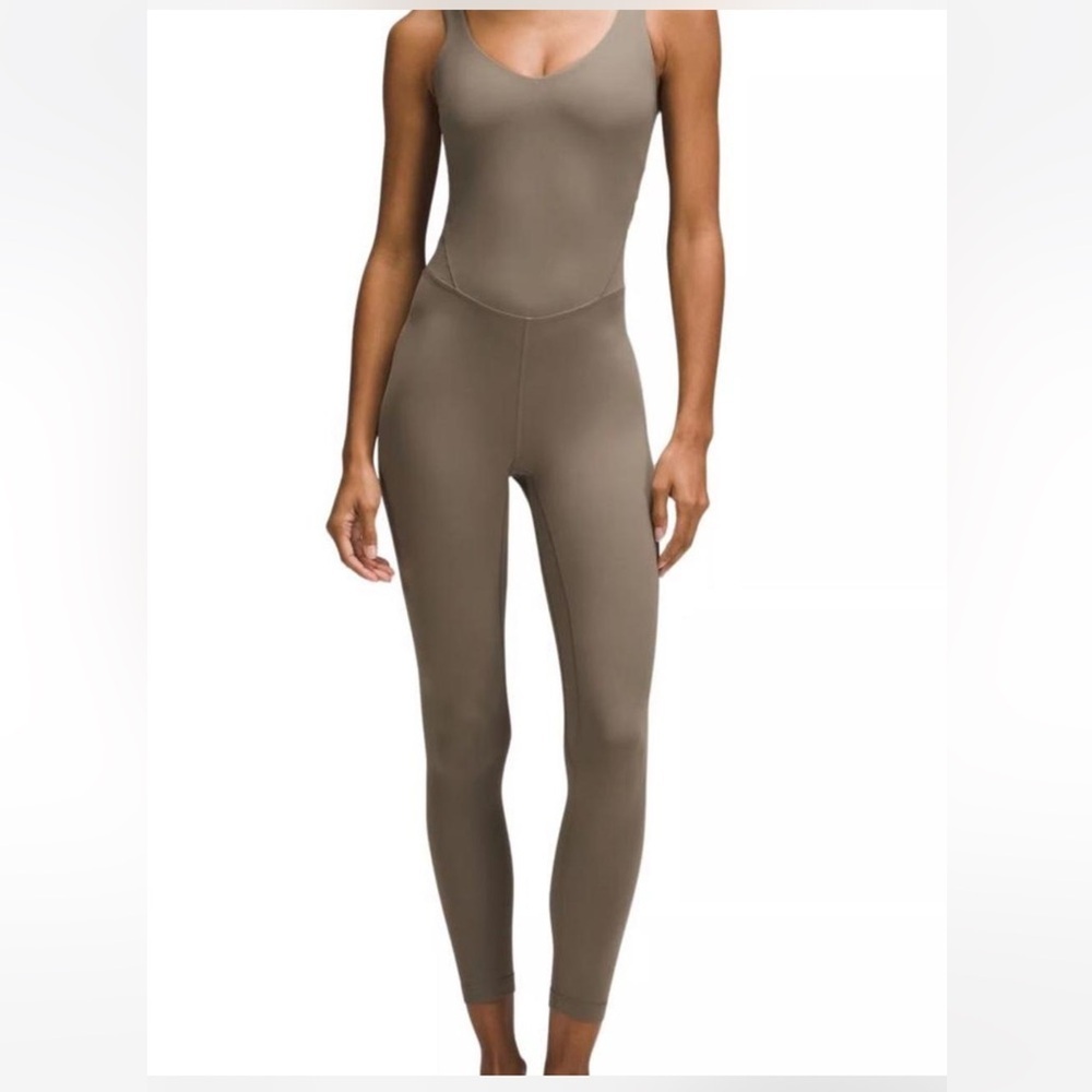 Lululemon Athletica Taupe Bodysuit
